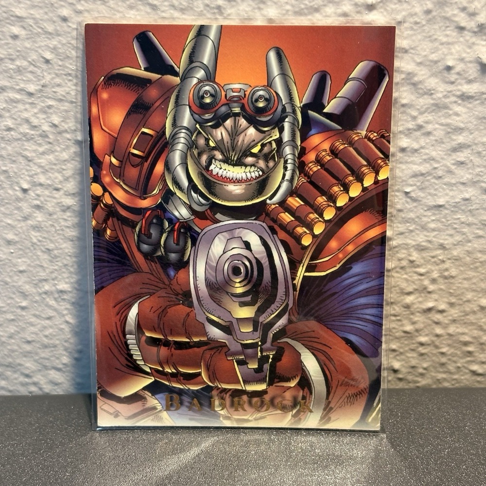 1995 Youngblood Promo Prototype Sample Card S1 BADROCK Skybox Rob Liefeld